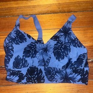 NWOT Aerie blue sport bra sized extra large